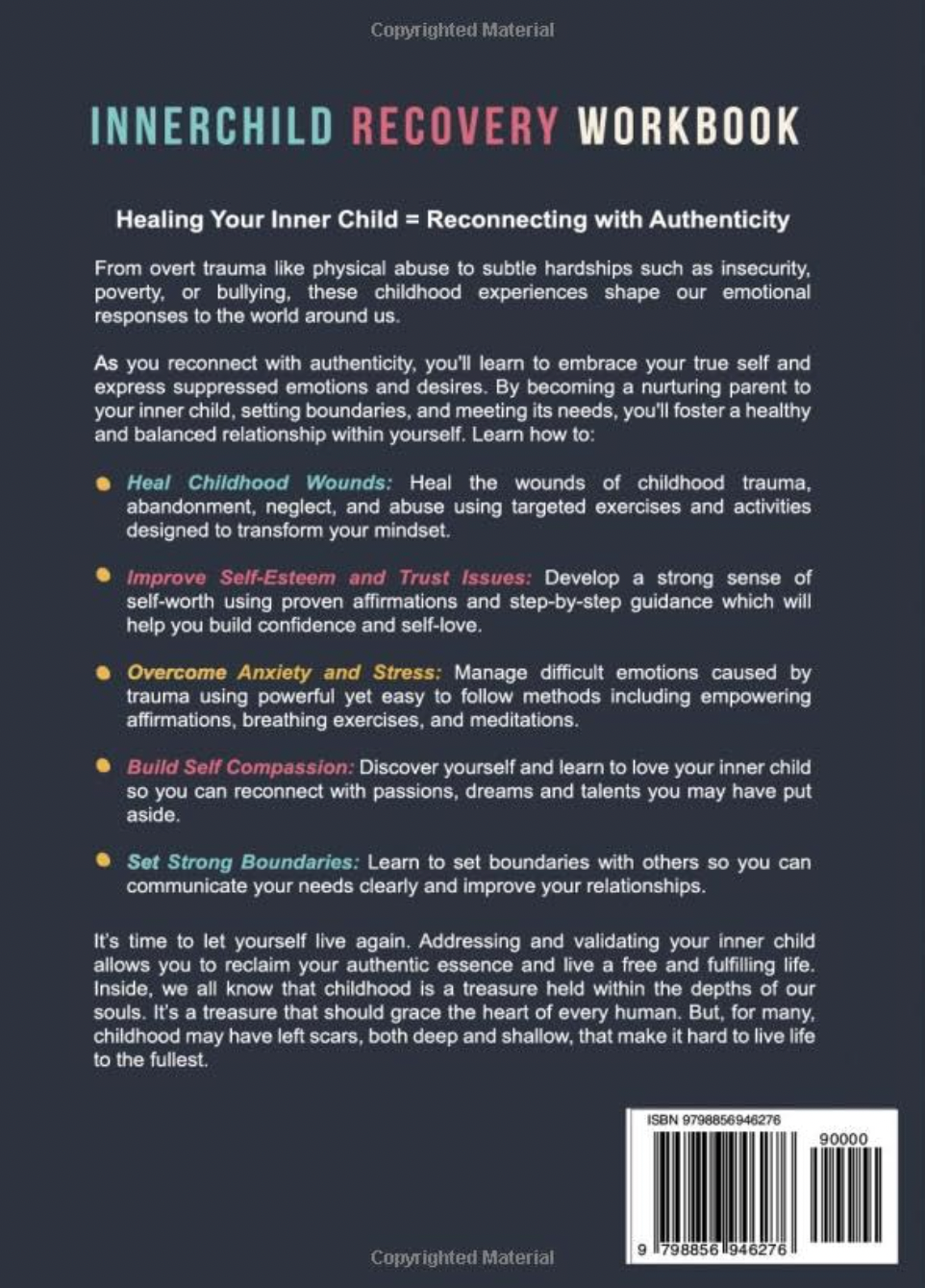 Inner Child Recovery Workbook